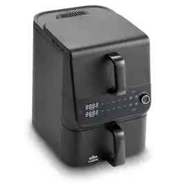 Elite Cuisine - EAFL1052 10.5qt Digital Double Stack Air Fryer - Black