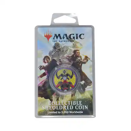 MAGIC THE GATHERING
COLLECTIBLE SHEOLDRED COIN
Limited to 5,000 Worldwide
