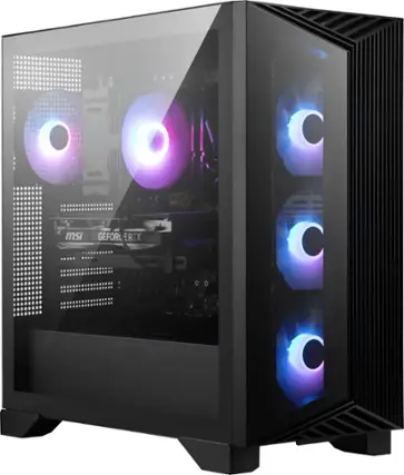 The text on the image reads "C msi GEFOR RTX." This is likely a reference to the MSI GEFORCE RTX graphics card, which is a high-performance video card designed for gaming and other demanding applications. The card is known for its advanced features and capabilities, making it a popular choice among gamers and enthusiasts.