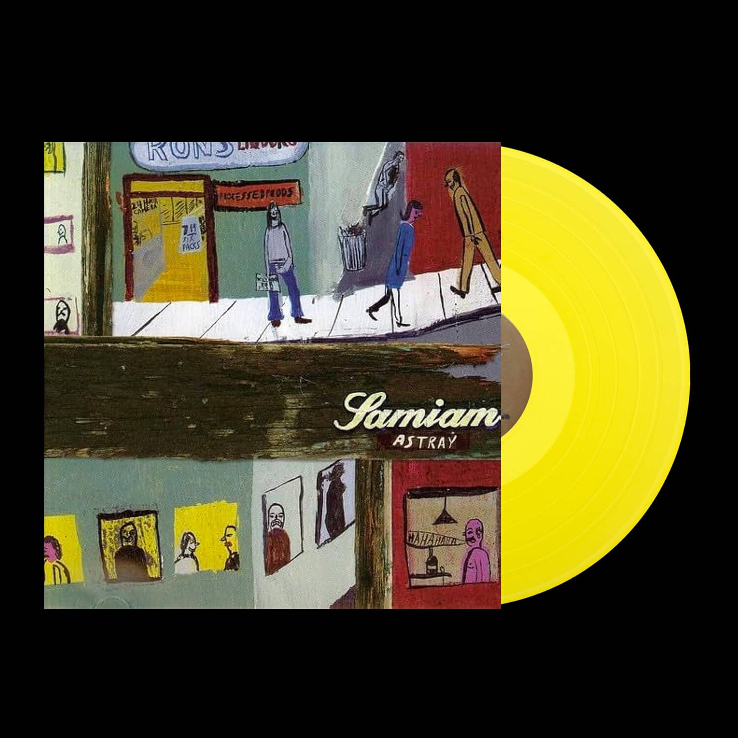Samiam - Astray - Yellow  - VINYL LP
