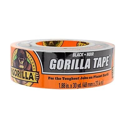 Gorilla - Duct Tape, 1.88" x 30 yds., (105629) - Black