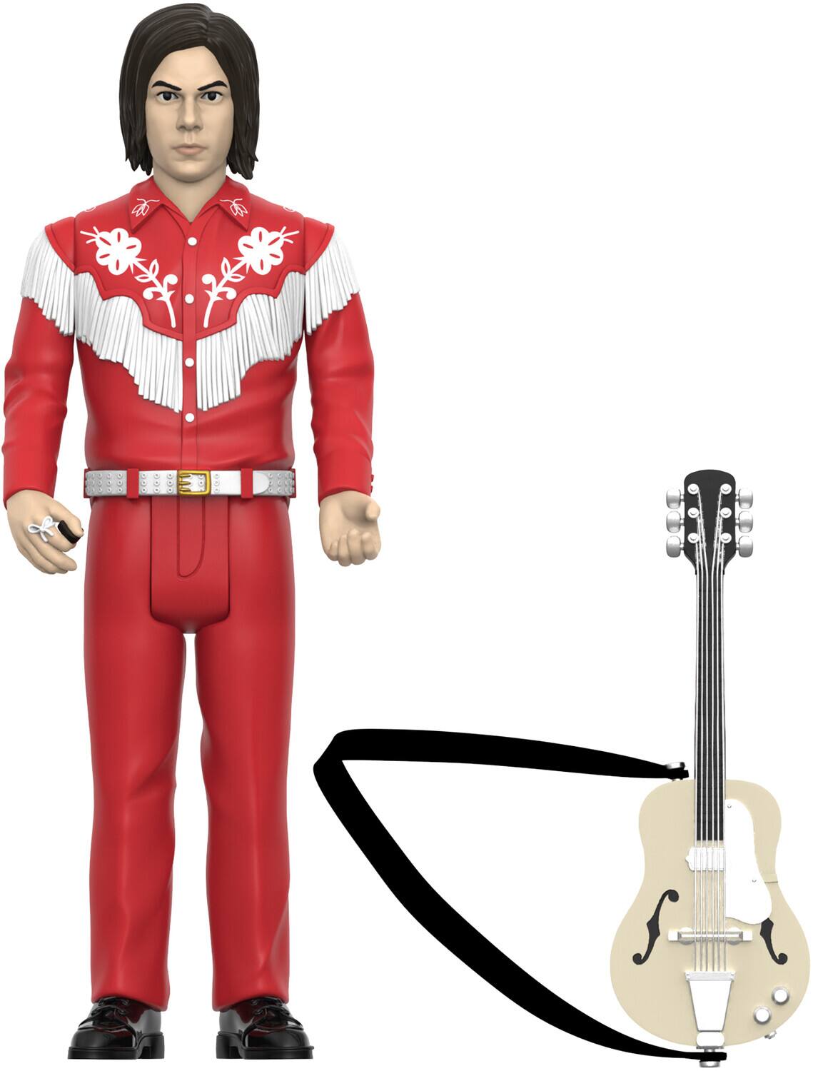 Alt View 4. Super7 - The White Stripes - Super7 - The White Stripes - ReAction Figures Wv2 - Elephant 2-Pack   - COLLECTIBLES - Multicolor.