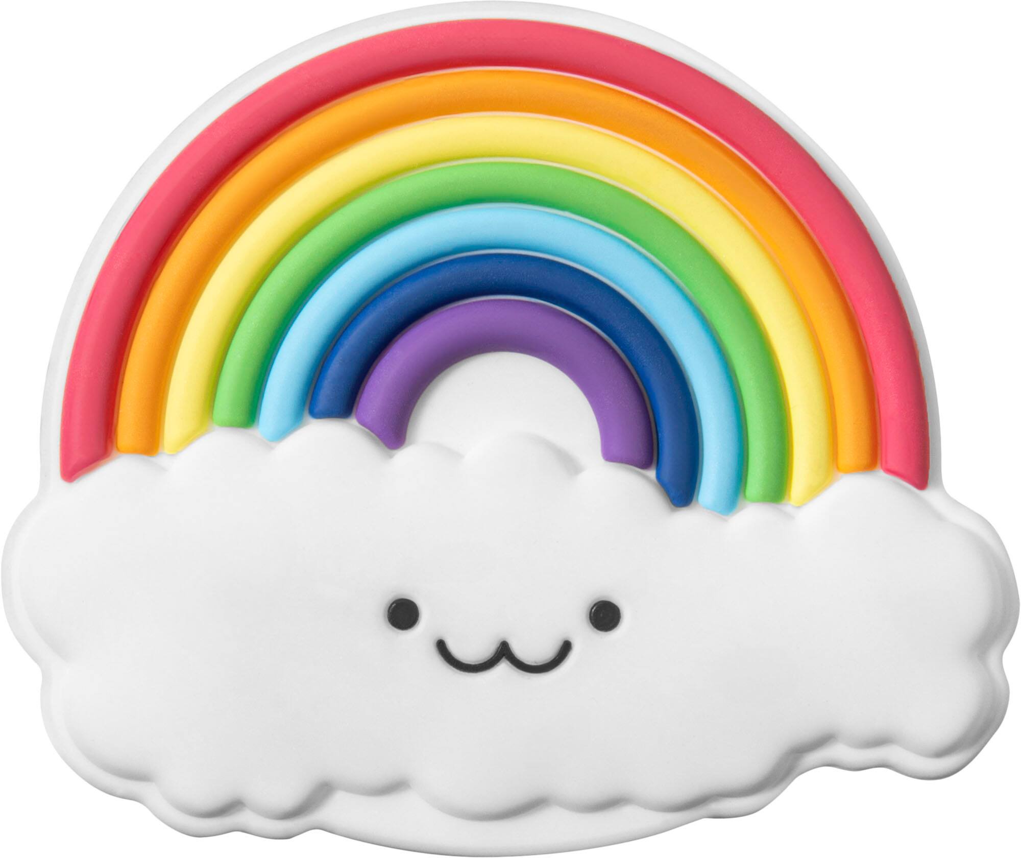 Left. LAUT - Magmoji MagSafe Phone Badge - RAINBOW MOJI - Rainbow.