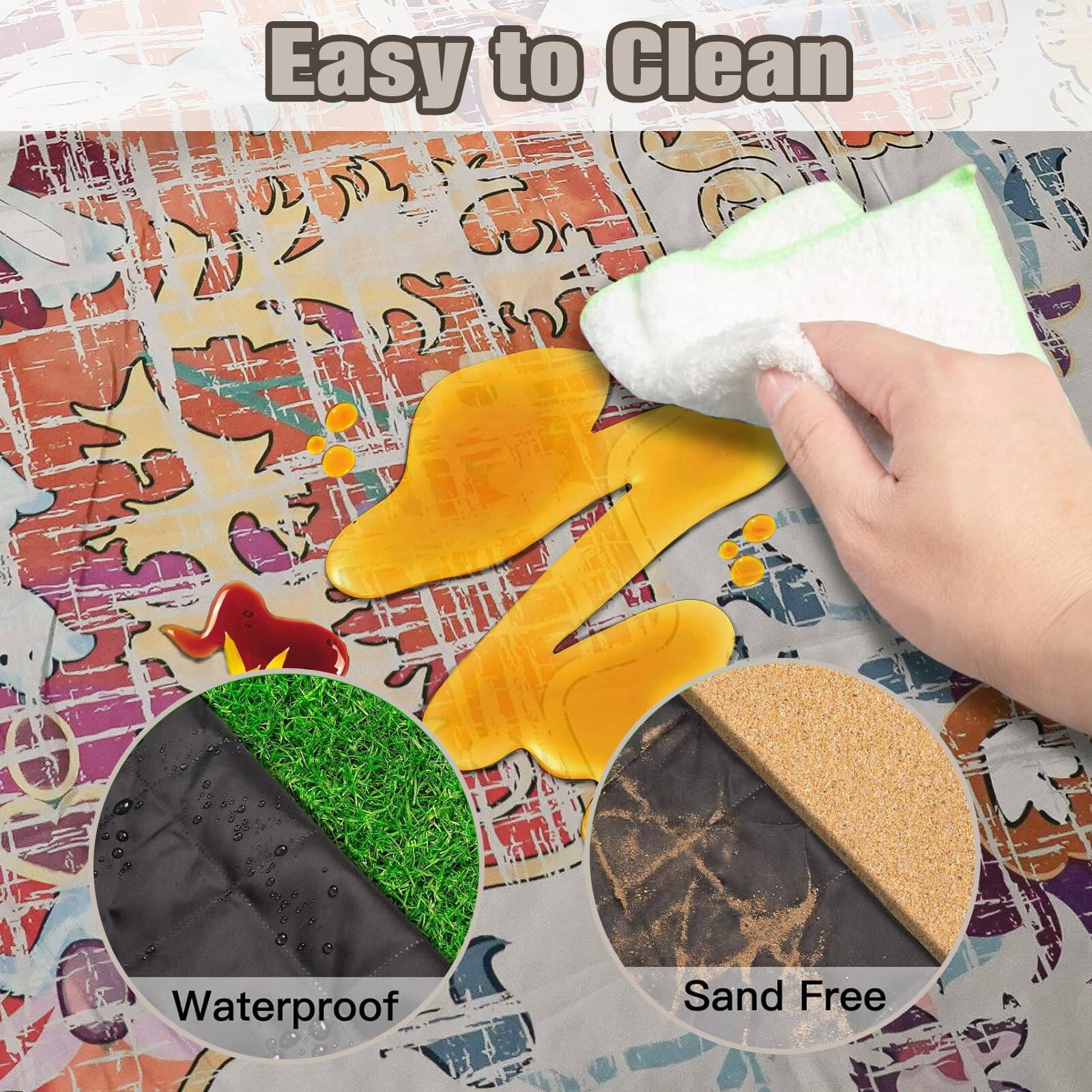 Easy to Clean

Waterproof

Sand Free