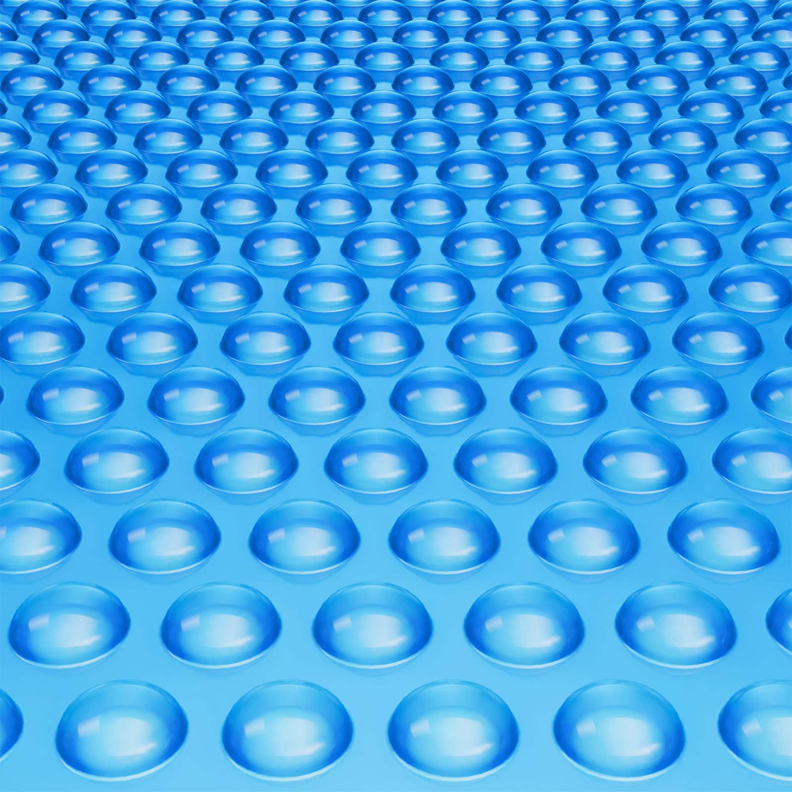 VEVOR - Solar Pool Cover, Φ10 ft Round Solar Blanket for Pools, Inground Above Ground Swimming Pool Solar Cover, 15 mil - Blue