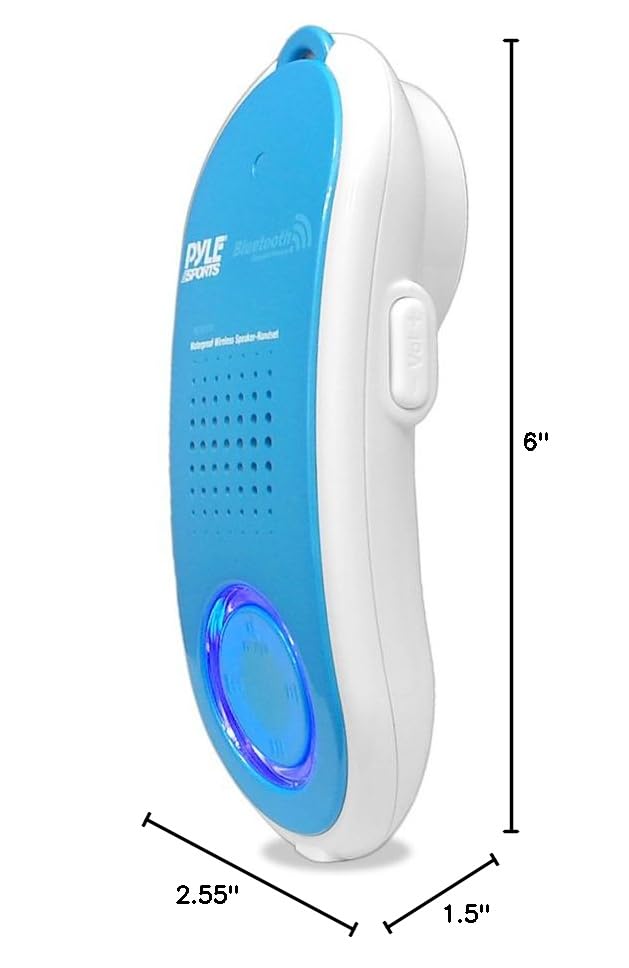 PYLE Bluetooth ESPORTS  
Rechargeable Wireless Speaker  
6"  
2.55"  
1.5"