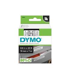 45803 D1 E 7 34ix23 34 45803 BLACK WHITE 19mmx7 S0720830 DYMO Standard Label Équette standard 3/4 in x 23 ft 19 mm x 7 m Invoices 80% Office
