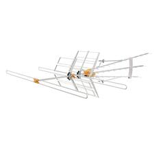 Front. Televes - DAT Series BOSS Mix LR Low-VHF/High-VHF/UHF Antenna - Orange.