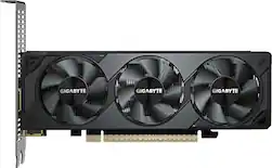 GIGABYTE - GeForce RTX 5060 OC Low Profile 8G Graphics Card, 8GB 128-bit GDDR7, PCIe 5.0, Supports up to 4 displays - Black - Front_Zoom