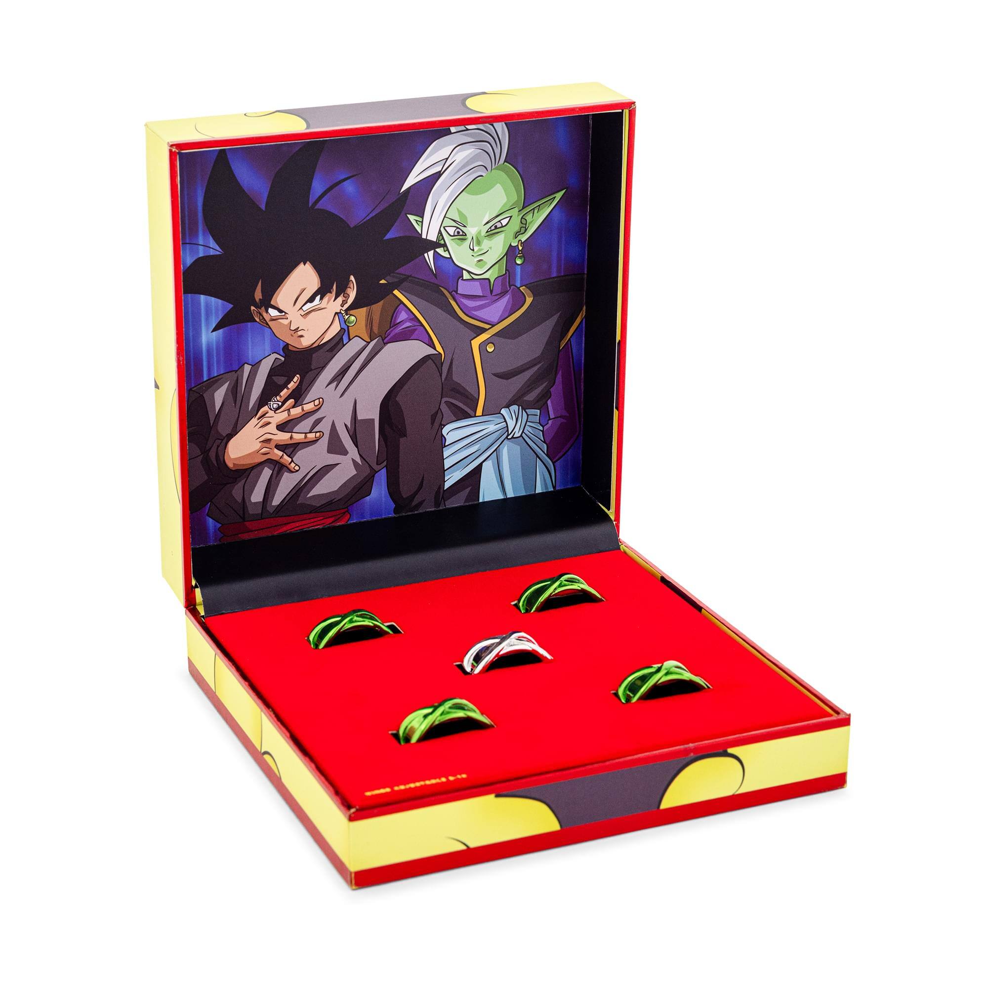 Alt View 1. SalesOne LLC - Dragon Ball Super 5-Piece Adjustable Time Ring Replica Collector's Set.