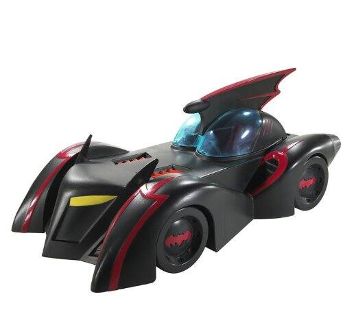 Front. Mattel - Batman: The Brave and The Bold Batmobile Vehicle - Top Opens - Driver's seat holds basic or deluxe action figures - Multi.