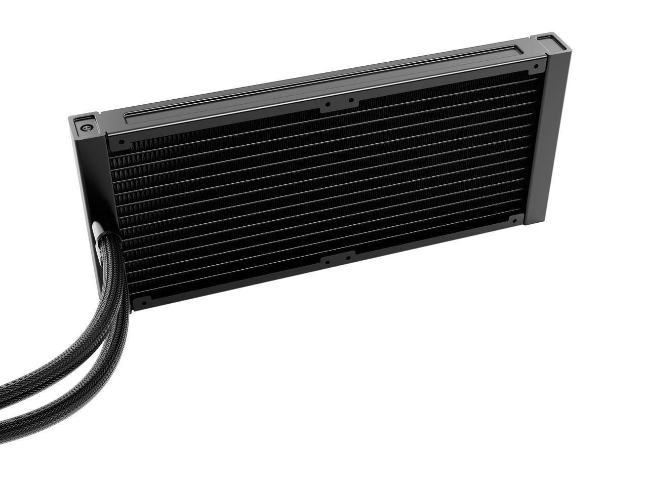 Alt View 2. be quiet! - bequiet! PURE LOOP 3 280mm Black CPU Cooler, 2x Pure Wings 3 PWM Fans, Daisy Chain, 6-Pole Pump - Black.