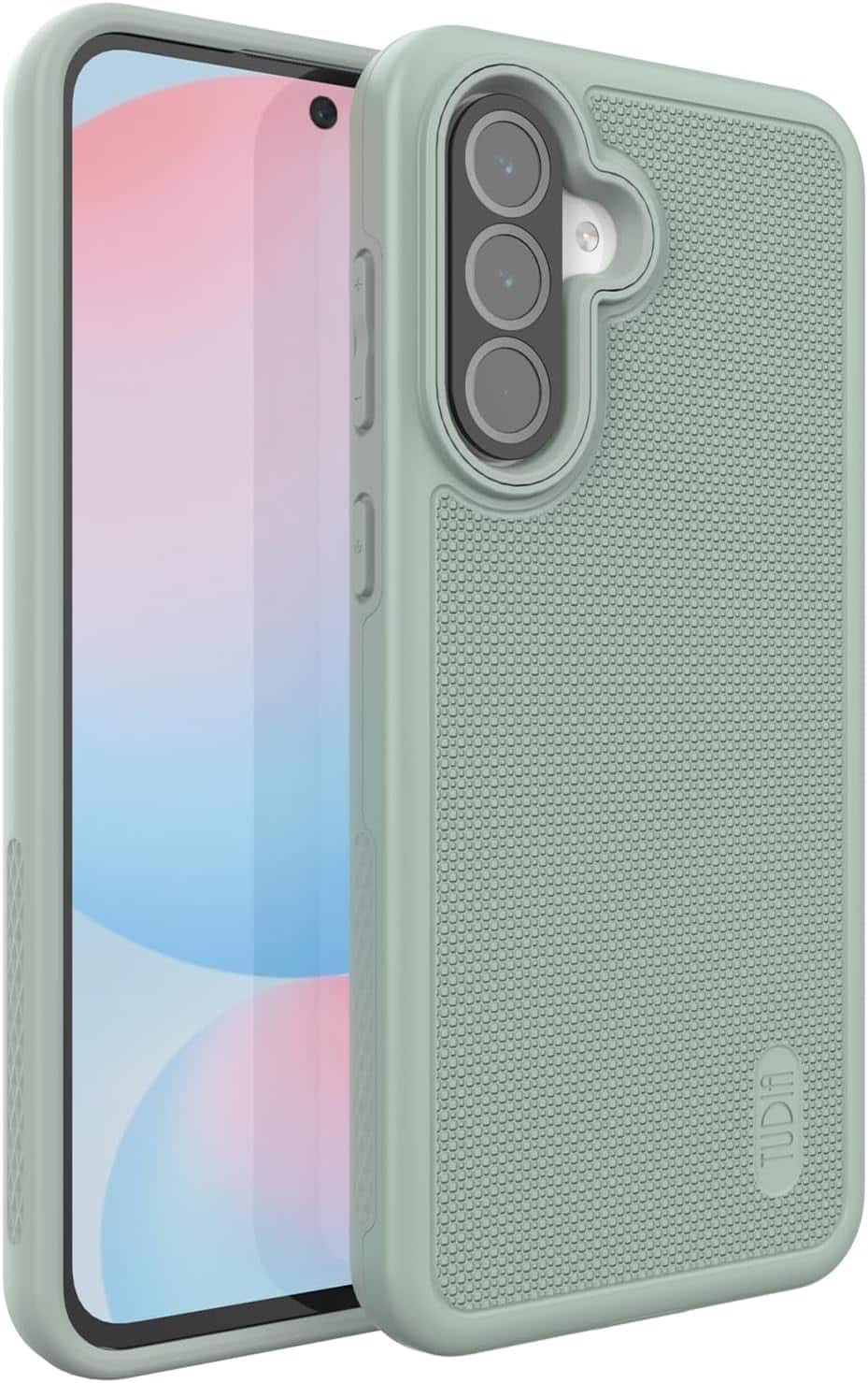 TUDIA - MergeGrip for Samsung Galaxy A56 5G Case (2025) Military Grade Cover - Green Lily