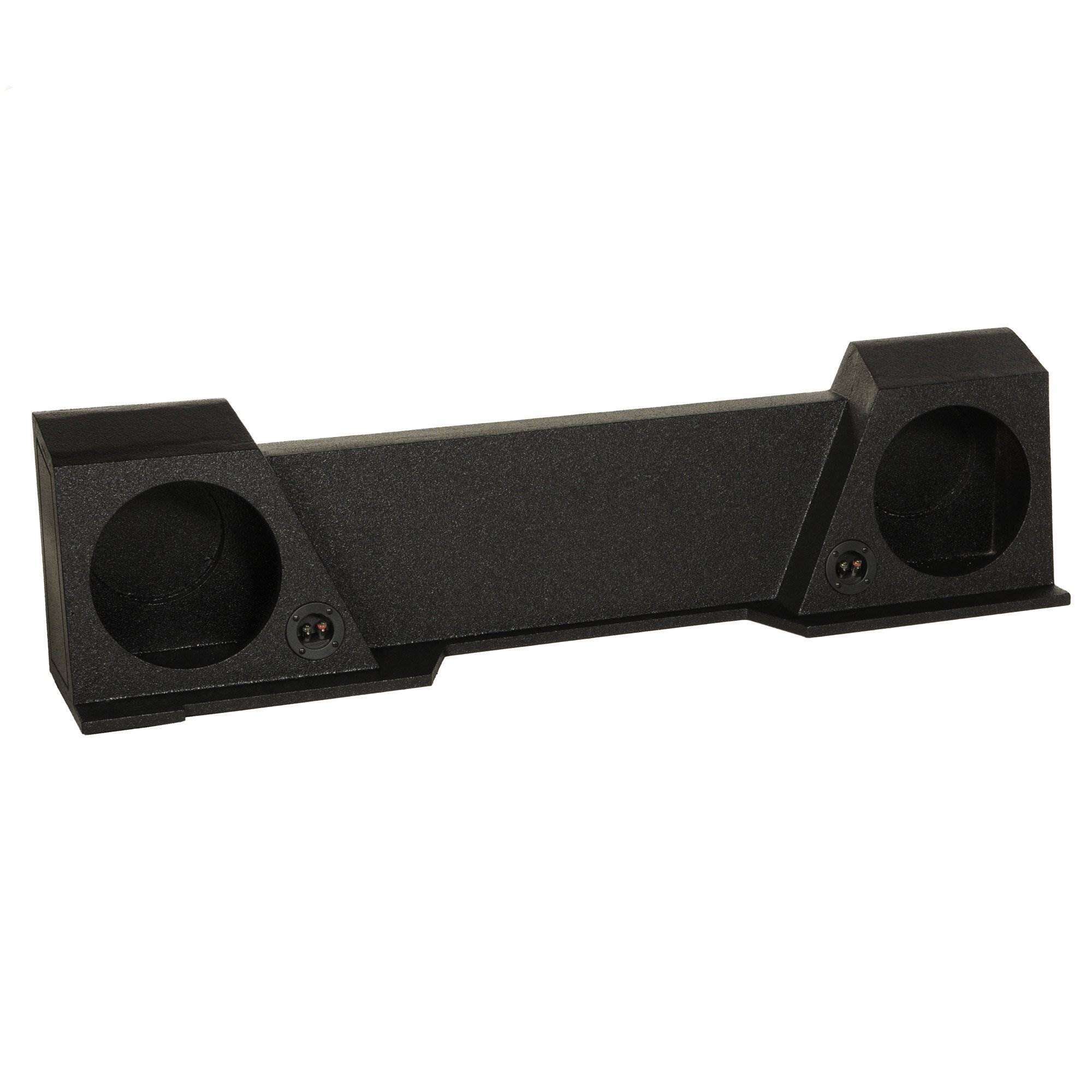 Alt View 3. QPower - QPower Dual 10" Sub Box for Chevy Silverado XCab and GMC Sierra XCab 2007-2013.