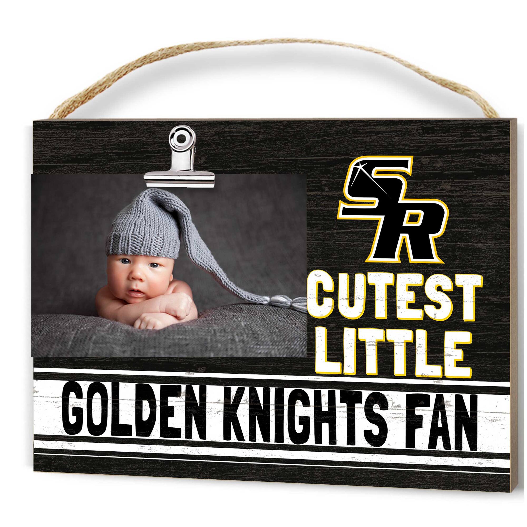Saint Rose Golden Knights 8'' x 10'' Cutest Little Team Logo Clip Photo Frame