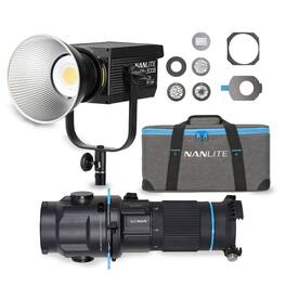 NANLITE - FS-300B Bi-Color LED Monolight and Projection Attachment Bundle