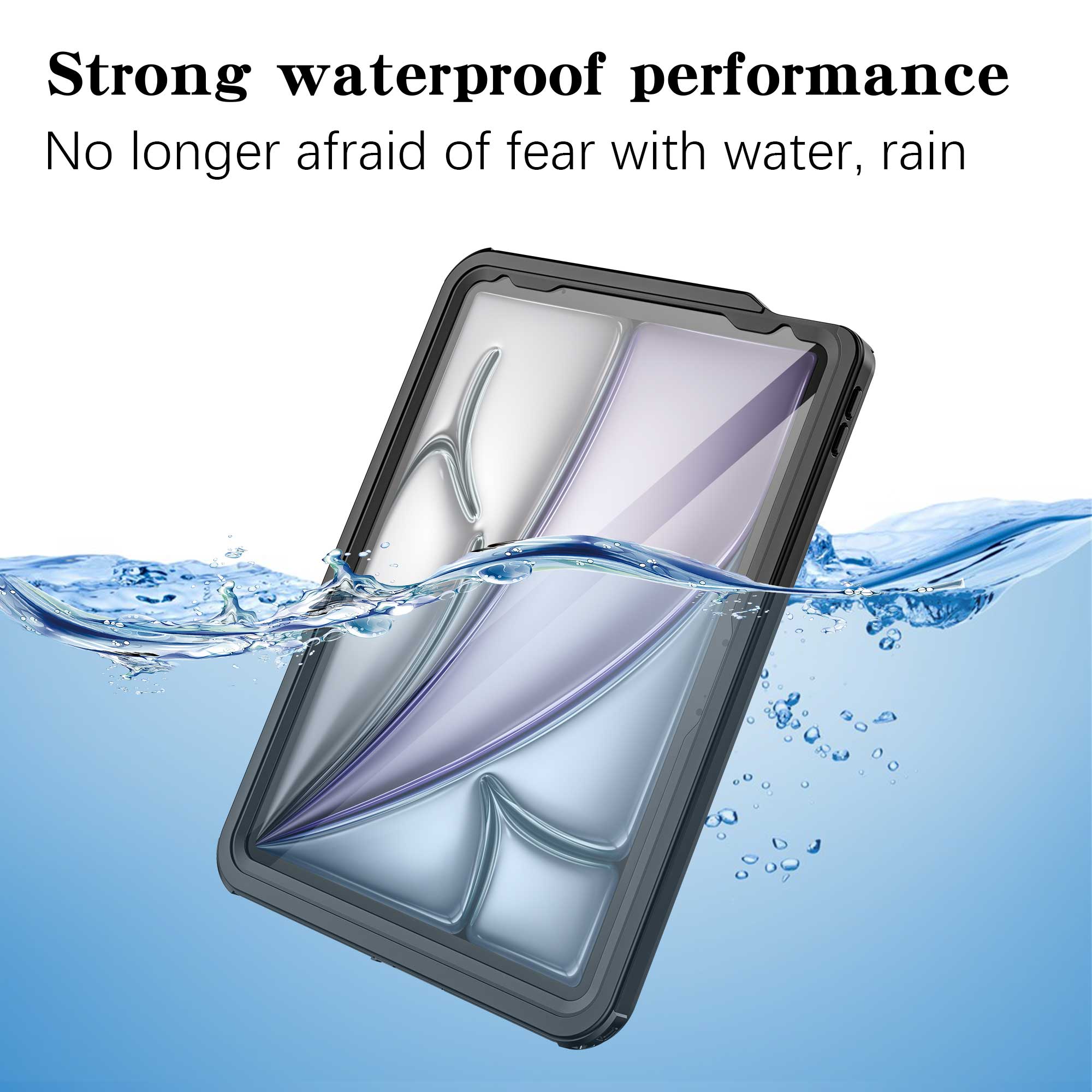 Strong waterproof performance  
No longer afraid of fear with water, rain