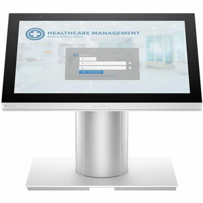 HP - Engage One Pro 15.6 G2 AiO System - (Intel Core i5 i5-14500T - vPro Technology - 8 GB DDR5 SDRAM - 256 GB SSD PCIe - Black