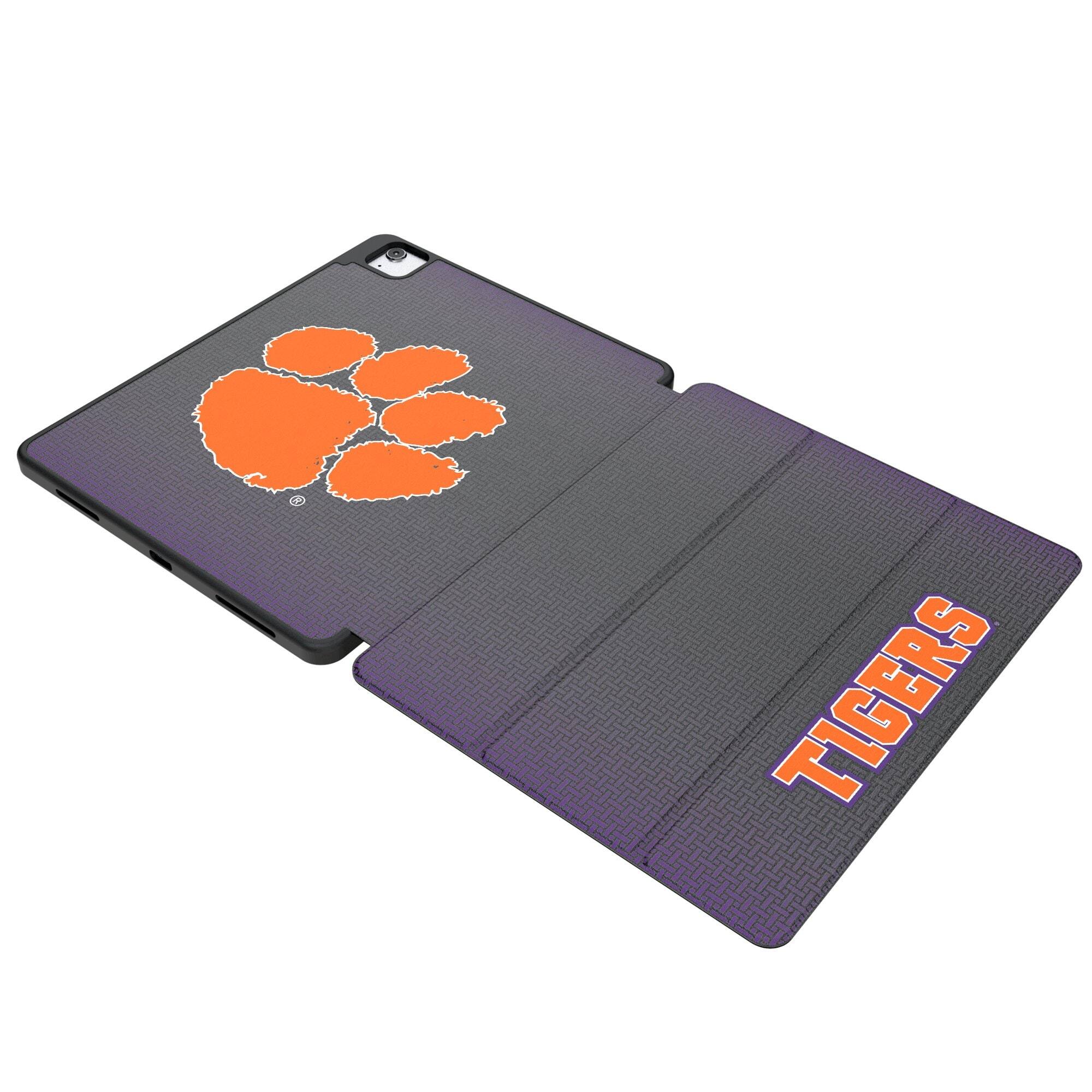 Front. Keyscaper - Clemson Tigers iPad Case - 6/7th Gen Mini - Black.