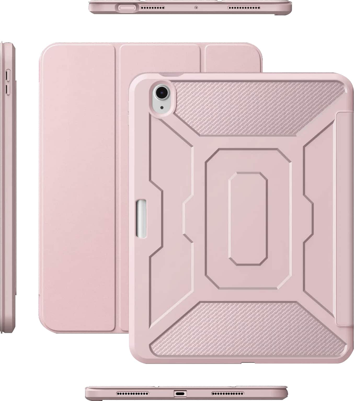 Alt View 12. SaharaCase - Raider Series Heavy Duty Folio Case for Apple iPad 10.9'' (10th Gen) and iPad 11'' (A16) - Pink.