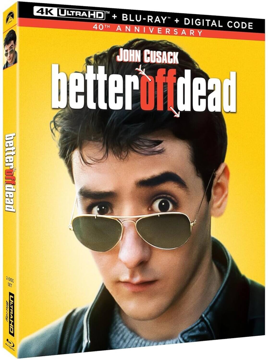 Alt View 1. Better Off Dead   - 4K Blu-Ray.
