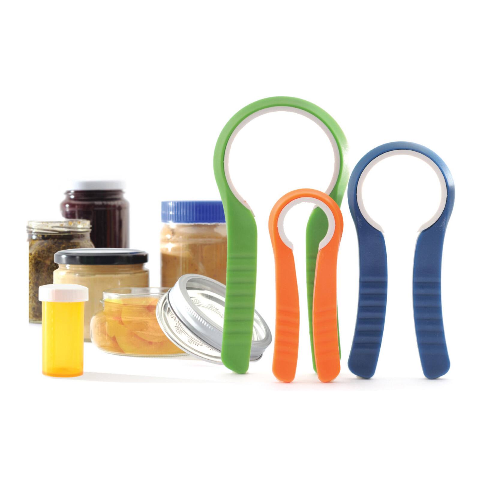 Alt View 5. Norpro - Jar Openers, 3 Piece Set - Multicolored.