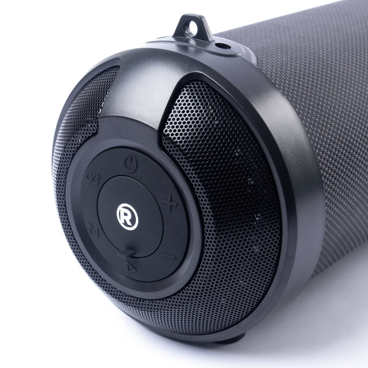Alt View 1. RadioShack - Portable Bluetooth Speaker with Lights and FM 4001762 - Black.