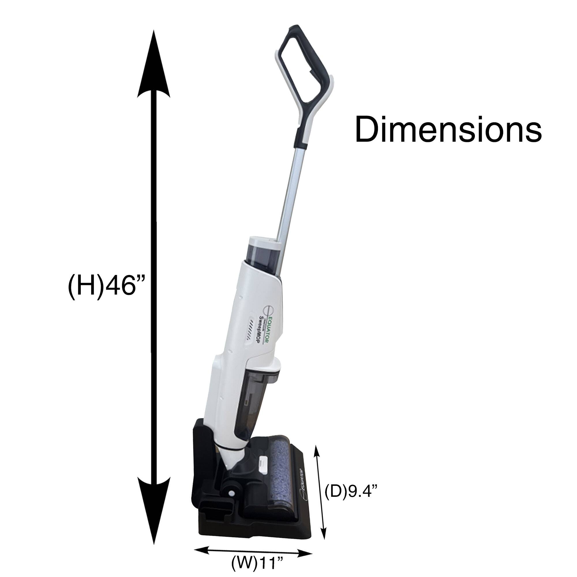 Dimensions (H)46" (D)9.4" (W)11"