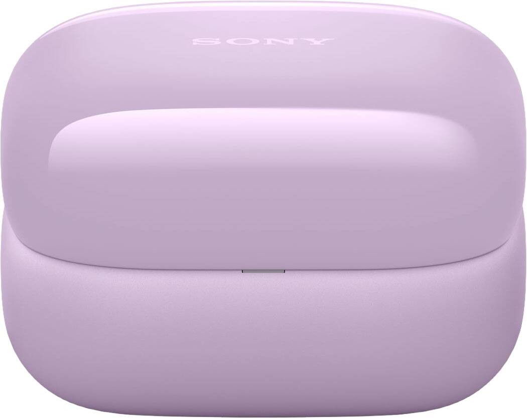 Back. Sony - LinkBuds Clip Truly Wireless Open Earbuds - Lavender.