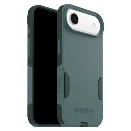Front. OtterBox - Commuter Series Hard Shell for Apple iPhone Air - Green.