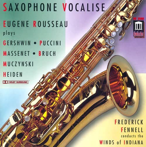 Eugene Rousseau - Saxophone Vocalise  - COMPACT DISCS