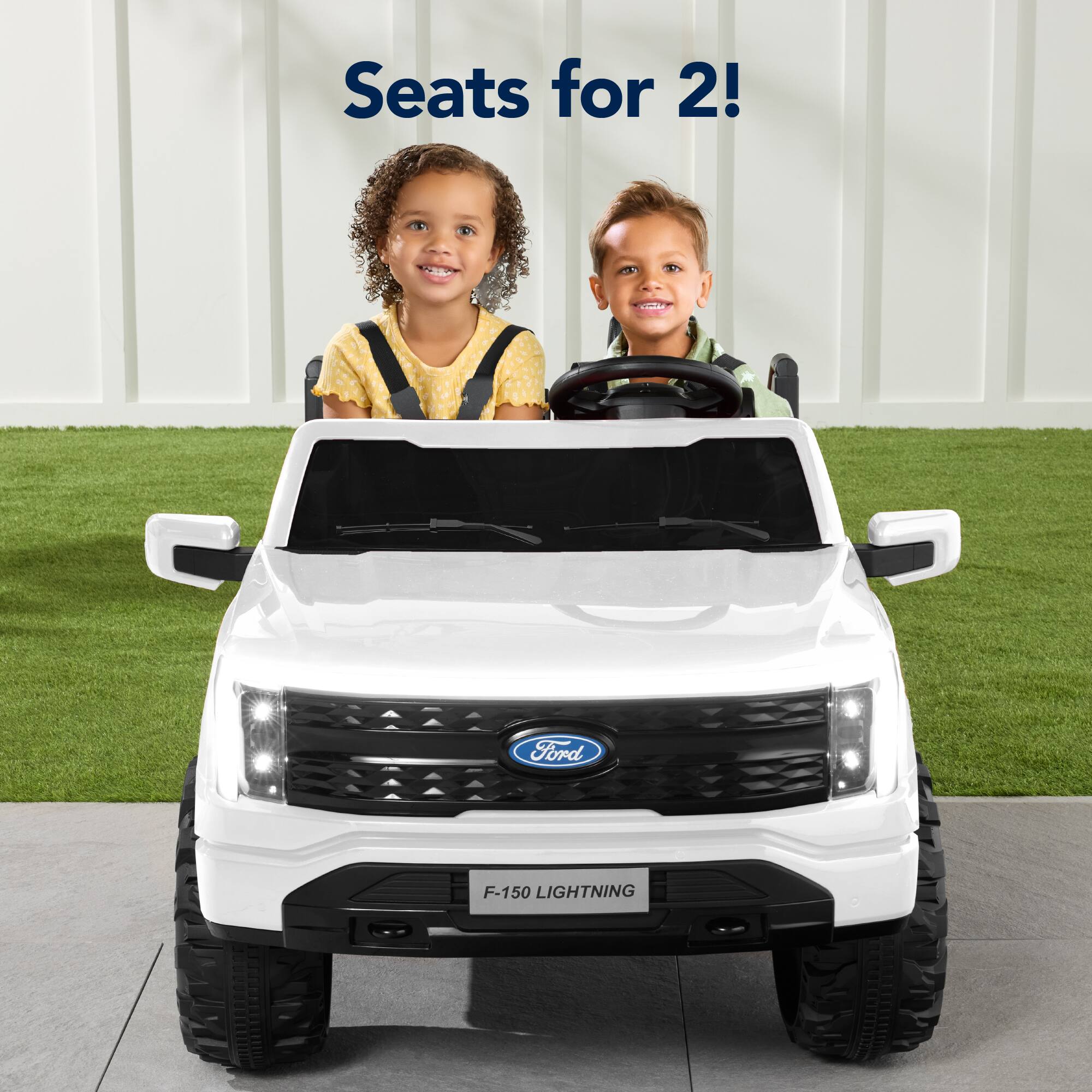 Seats for 2! Ford F-150 Lightning