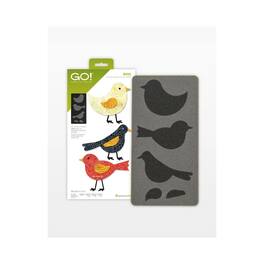 AccuQuilt - Go Fabric Cutting Dies It Fits, Birds - Multicolor