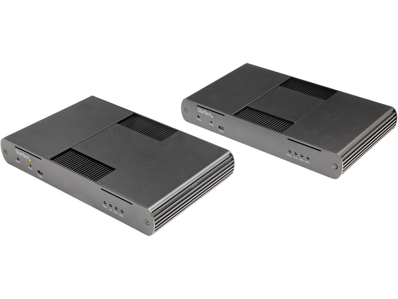 StarTech.com - 4-Port USB 3.0 Hub + 1x Gigabit Ethernet, 330ft Cat6a/Cat7, 5Gbps, Externally Powered (USB3004EXT2)