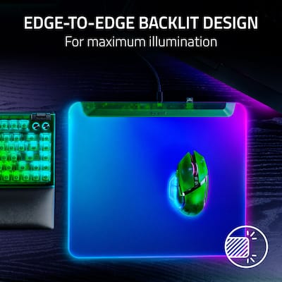 Razer Firefly V2 Pro Gaming Mouse Pad with Chroma RGB Lighting Razer Firefly V2 Pro Gaming Mouse Pad with Chroma RGB Lighting