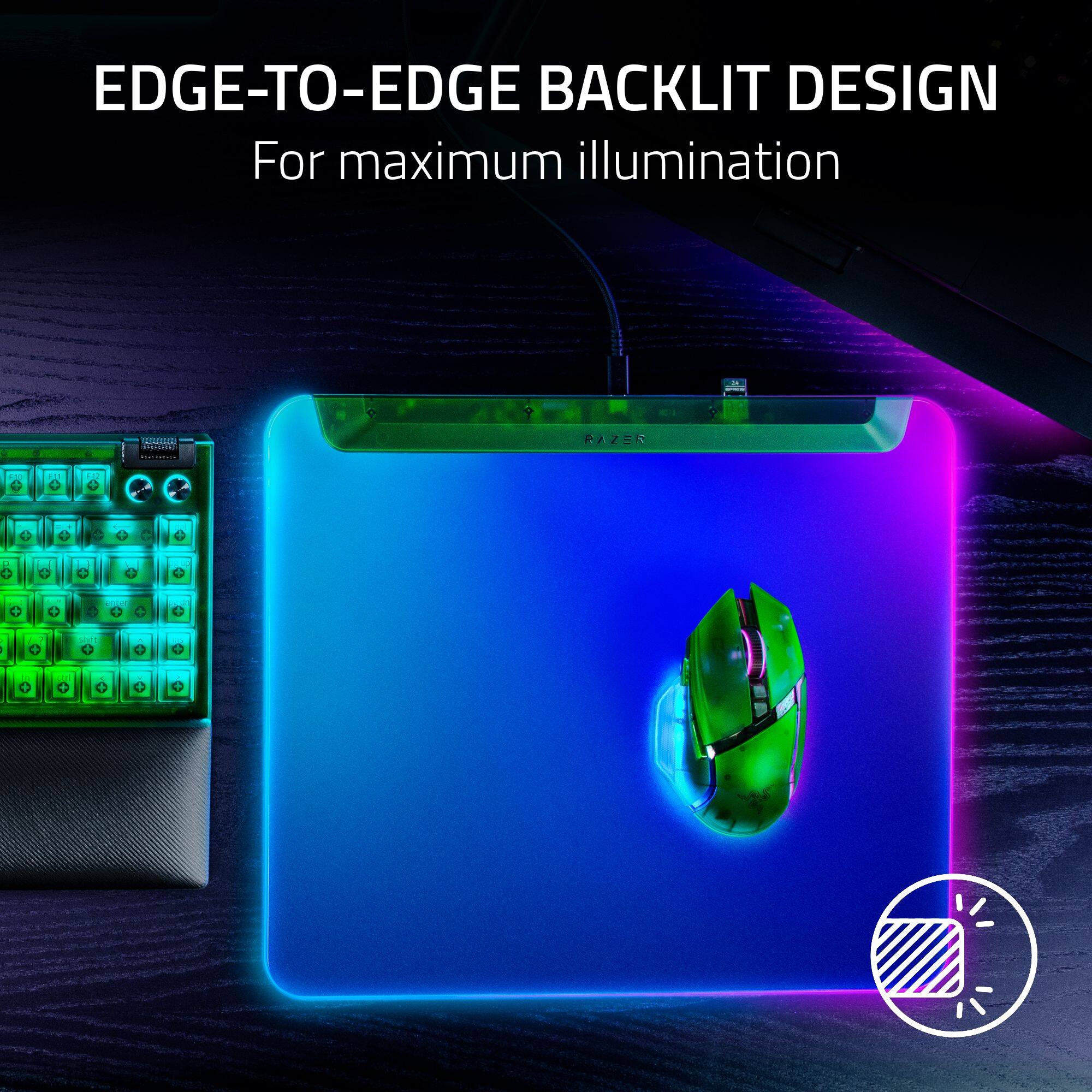 Edge-to-Edge Backlit Design for Maximum Illumination