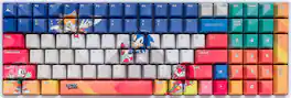 Higround - Basecamp 96+ 96% Wired Mechanical Lubed TTC Neptune Switch Gaming Keyboard with RGB Backlighting - Sega - Classic Sonic