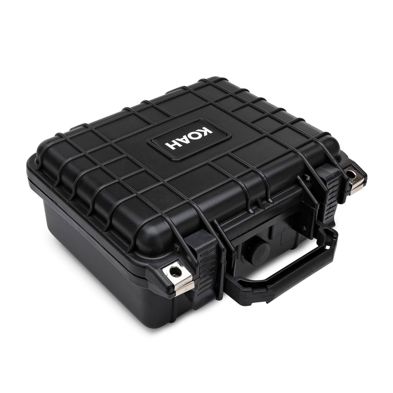 Left. Blackmagic Design - Blackmagic Pocket Cinema Camera 6K G2 Bundle with Hard Case and Accessories.