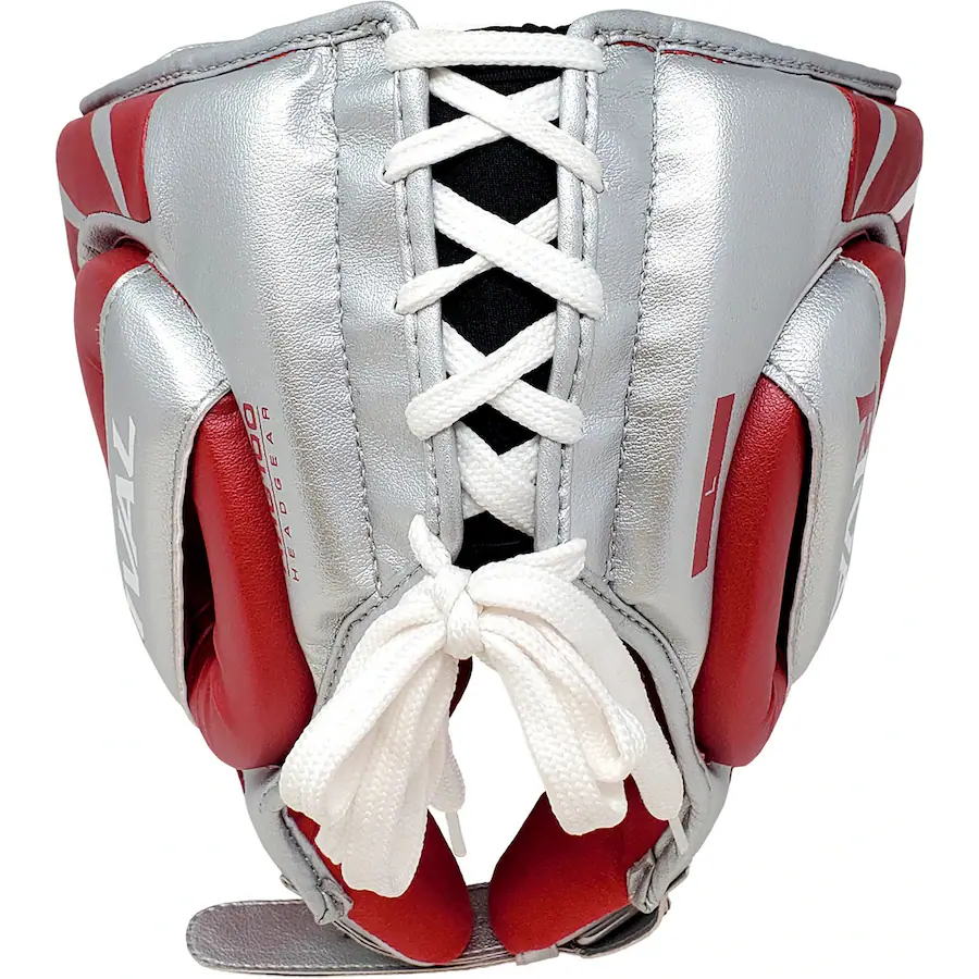 RIVAL Boxing RHG100 Professional Headgear Large Red/Silver RHG100 ...