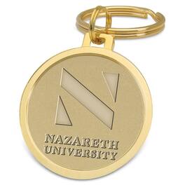 Jardine - Nazareth University Golden Flyers Key Ring - Gold