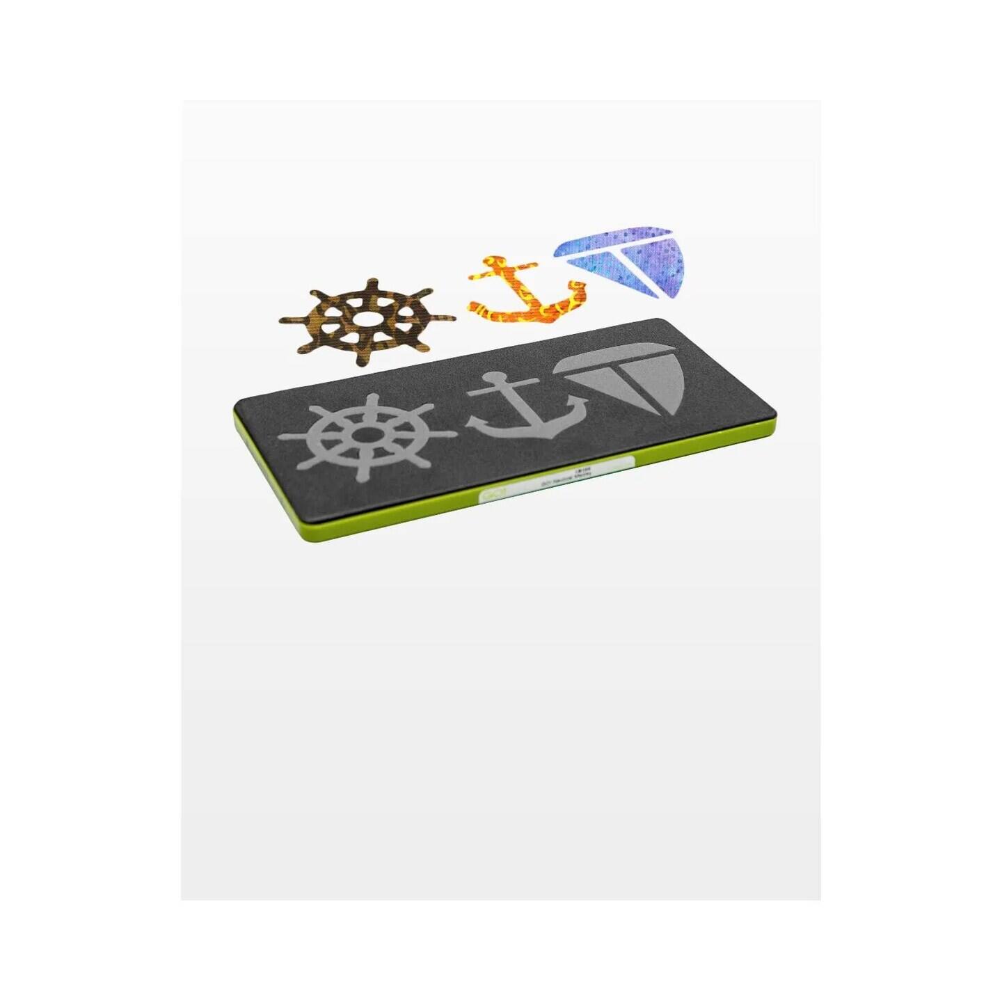 Angle. AccuQuilt - GO! Nautical Medley Die - Multicolor.