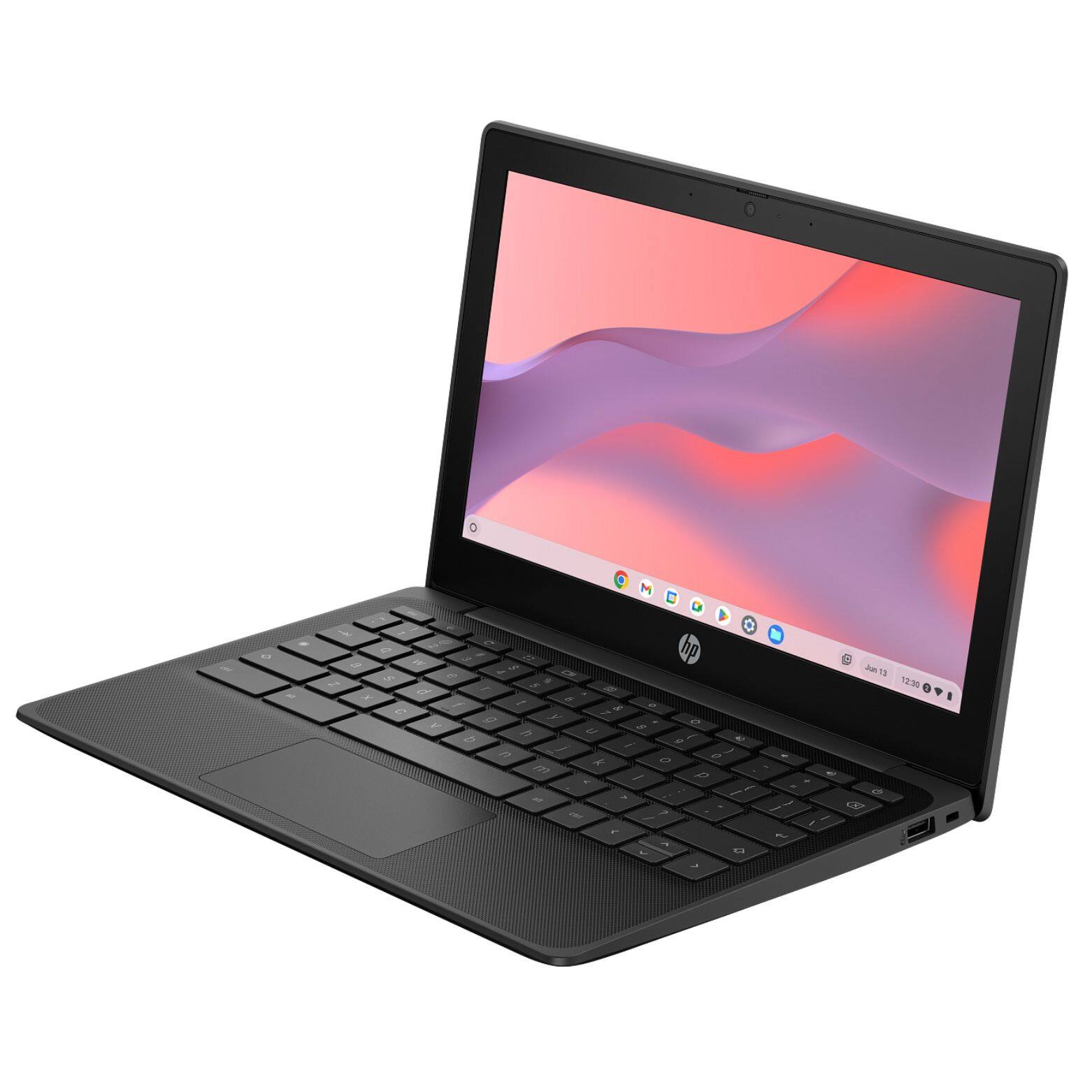 Alt View 1. HP - Fortis G1m 11 Chromebook 11.6" Touch MediaTek Kompanio 520 2.05 GHz 16GB RAM 32GB eMMC ChromeOS - Black.
