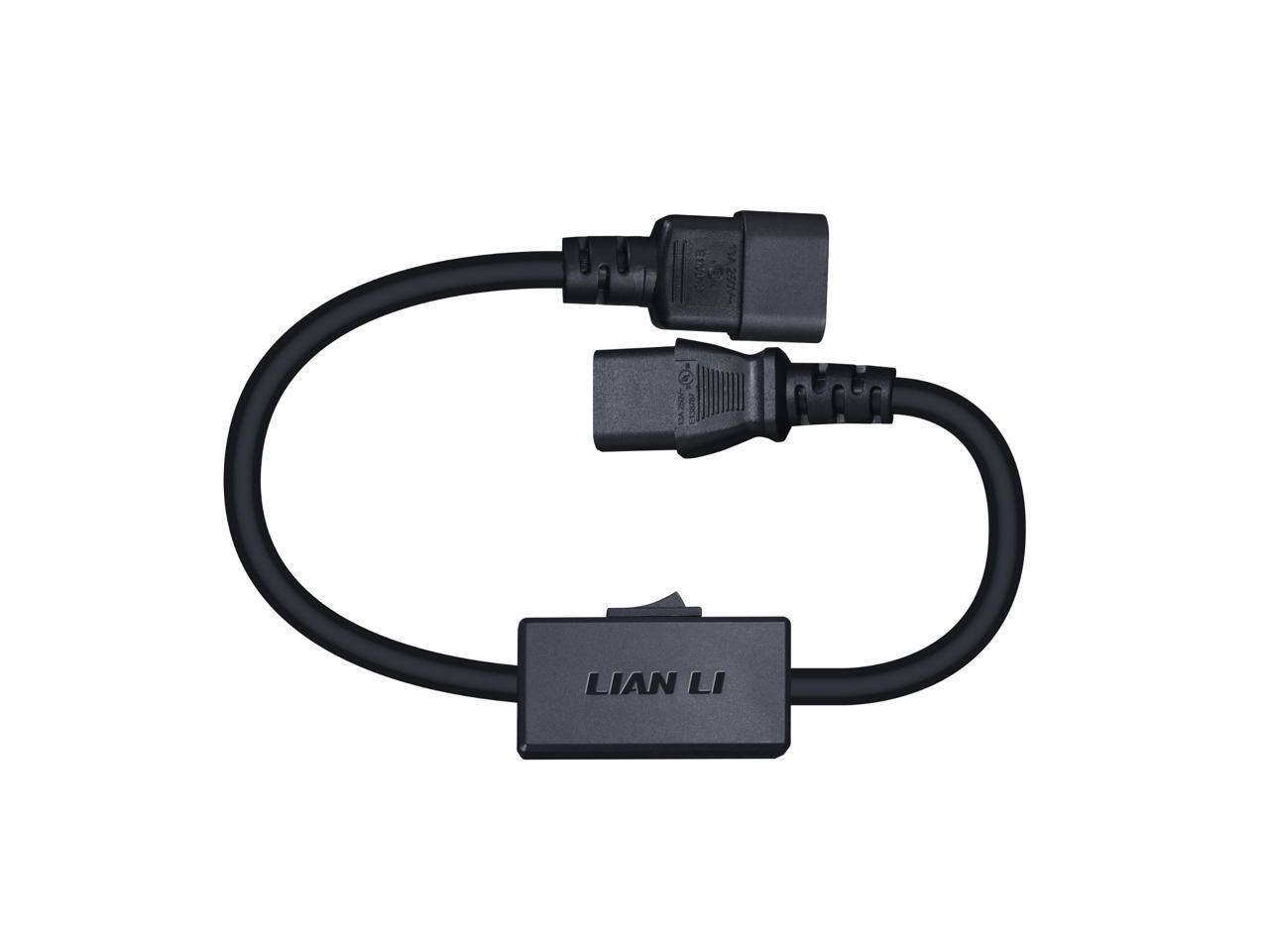 Alt View 4. Lian Li - Lian Li SP 850W SFX PSU - Platinum, ATX 3.1, PCIE 5.1, Low-Noise, Modular, 10 Year Warranty (SP0850P.B) - black.