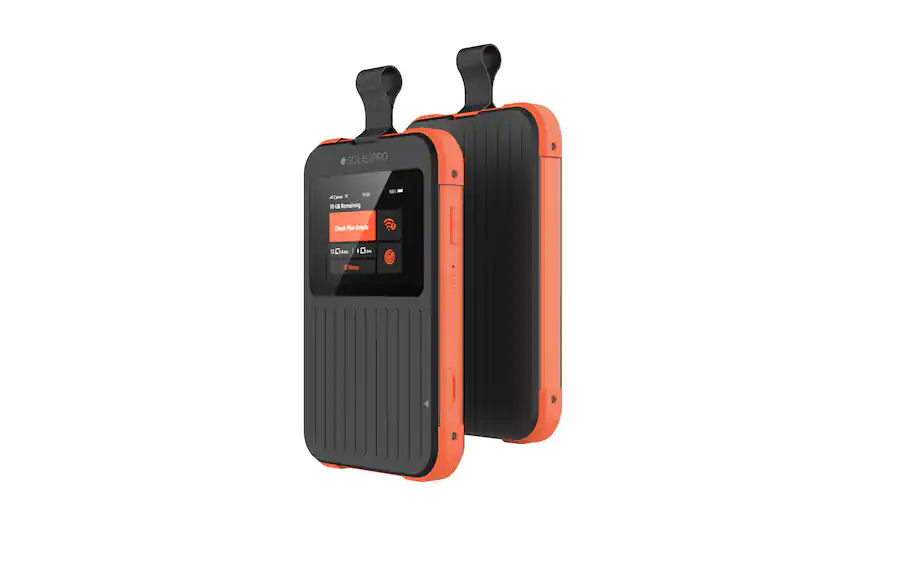 Simo Pro SIMO Solis Pro 5G Mobile Hotspot and Power Bank with Lifetime Data ...