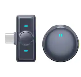 Cluzine - Type-C Wireless Lavalier Microphone, AI Noise Reduction, Plug & Play for Vlog, Live Streaming & Interviews