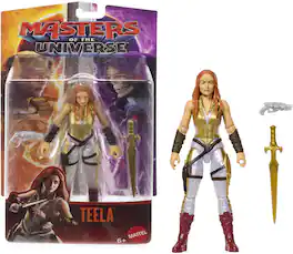 Mattel - Masters of the Universe 2026 Movie Teela with Sword Action Figure (He-Man, MOTU) - COLLECTIBLES - Multicolor
