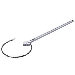 VEVOR - Chain Wrench, 48 inch Chain Pipe Wrench, 13.4 inch Diameter Capacity, CRV Reversible Pipe Fitting Tool Wrench - Silver
