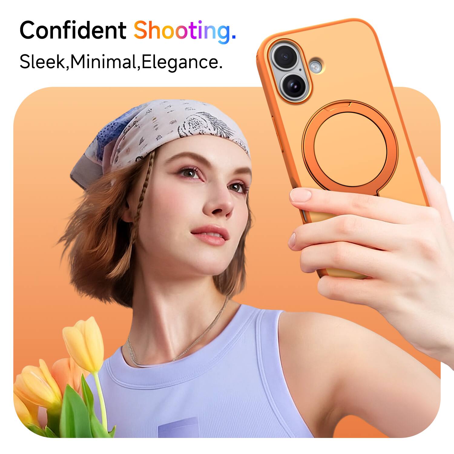 Confident Shooting. Sleek, Minimal, Elegance.