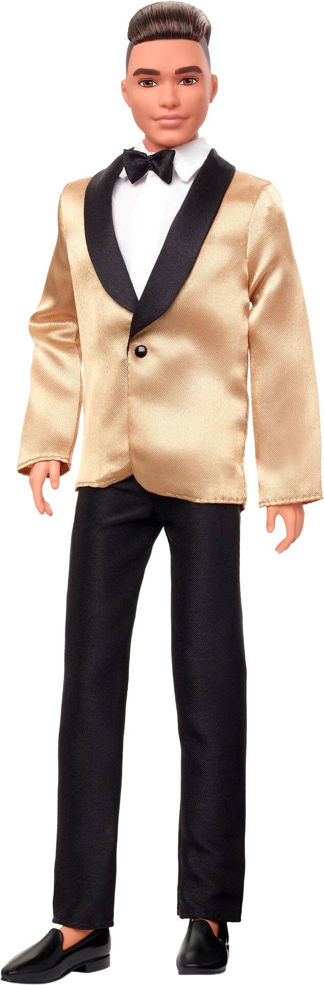Angle. Barbie - 2025 Signature Ken Holiday Doll.