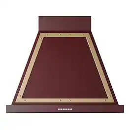ILVE - 30 inches - Externally Vented - Wall Range Hood - Burgundy